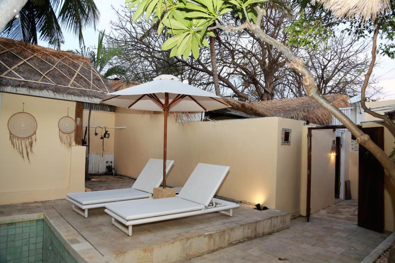 Villa Sentosa, Cheerful 3-Bedroom Villa With Pool Gili Trawangan Kültér fotó